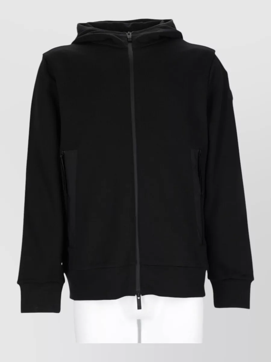 Moncler cotton hooded sweatshirt