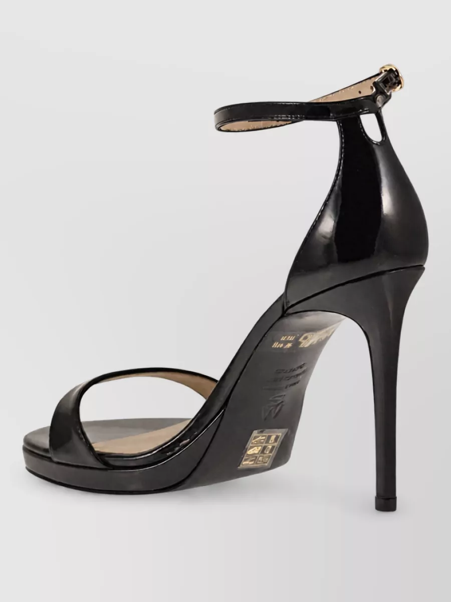 Stuart Weitzman Leather Platform Sandals