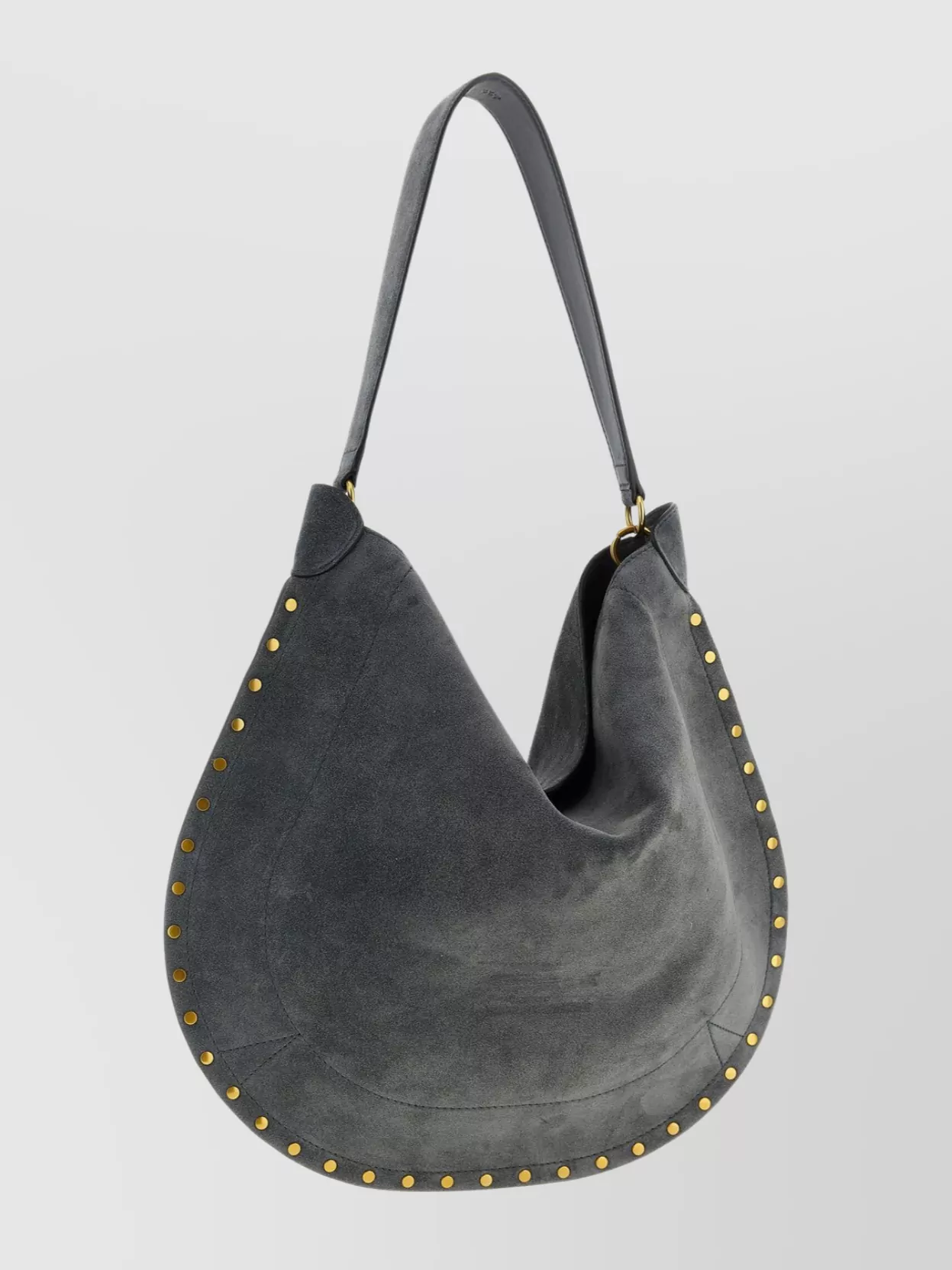 Isabel Marant Soft Hobo Shoulder Bag Studded Design