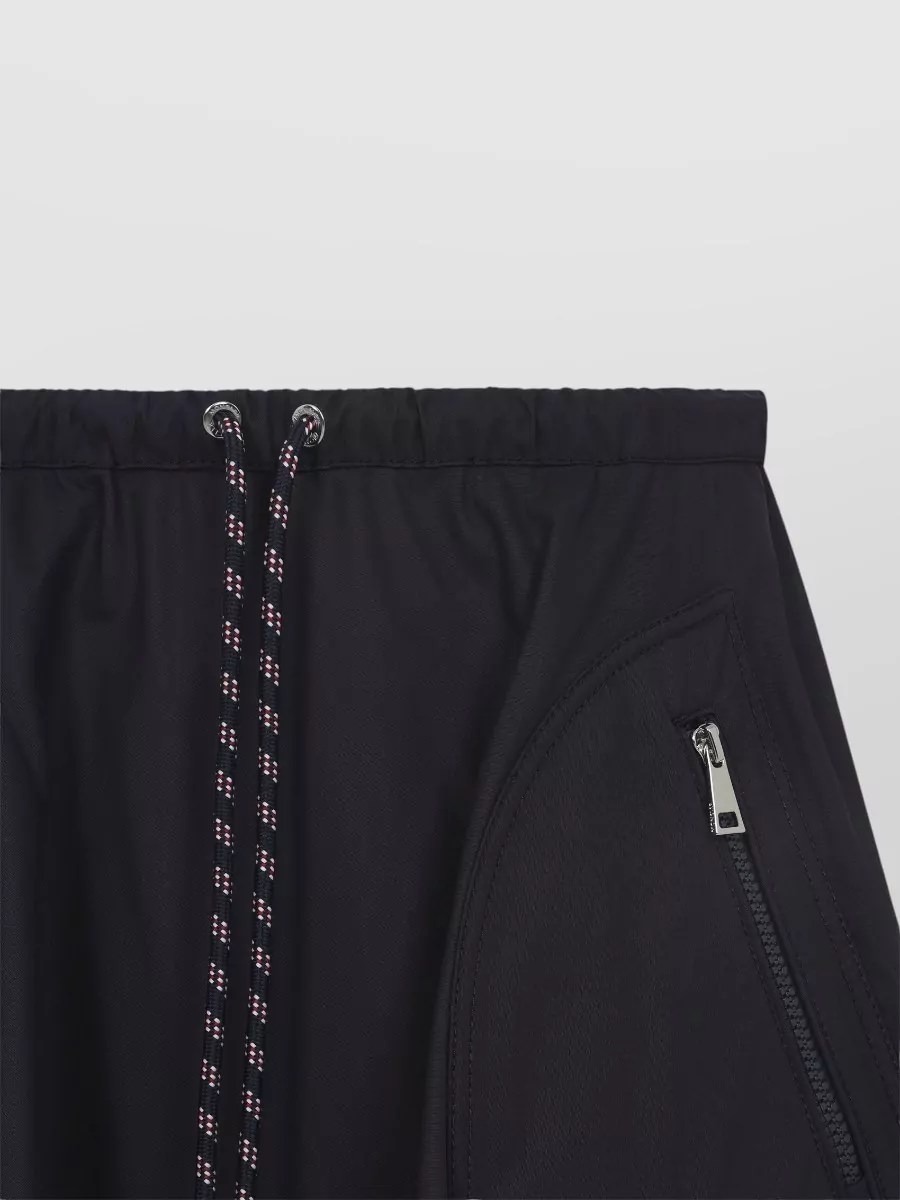 Moncler Cotton Midi A-Line Skirt