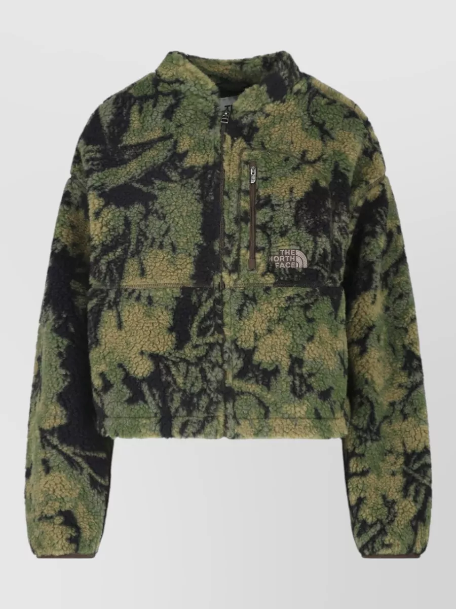 The North Face faux fur coat