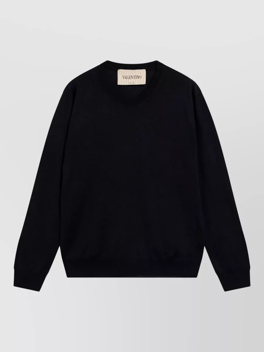 Valentino virgin wool crewneck sweater