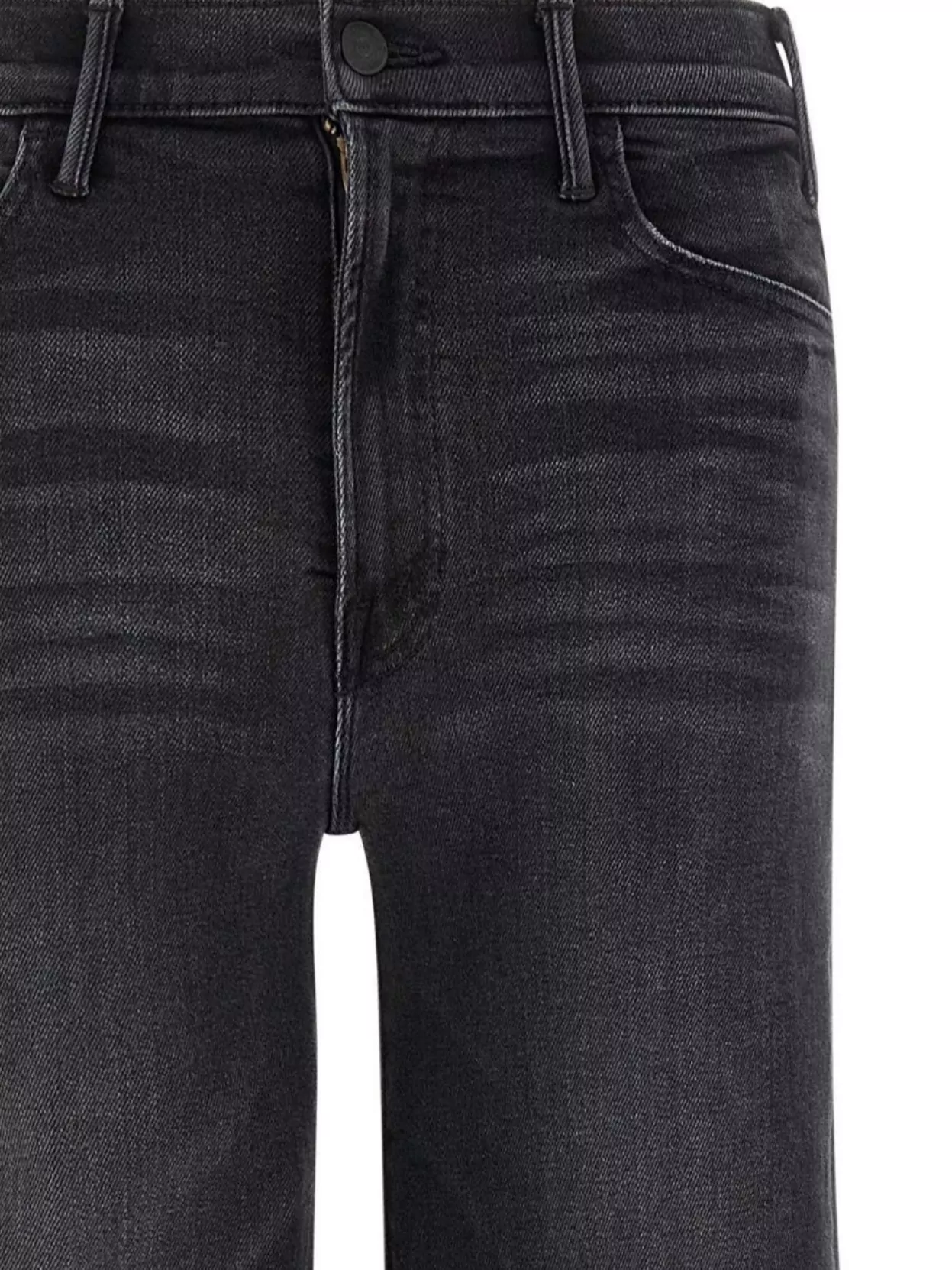 Mother The Hustler Roller Sneak Fray Jeans