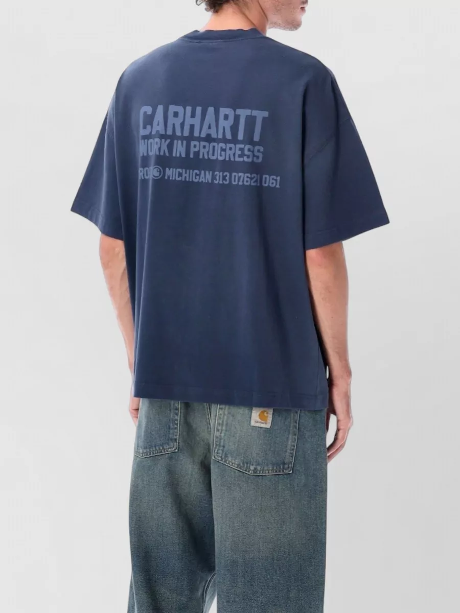 Carhartt Wip Graphic Jersey Crew Neck Street T Shirt
