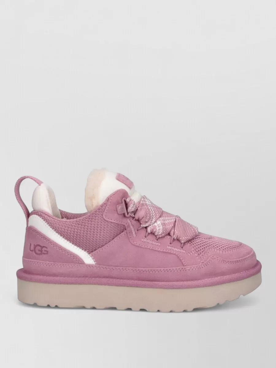 Ugg Leather Low-Top Sneakers