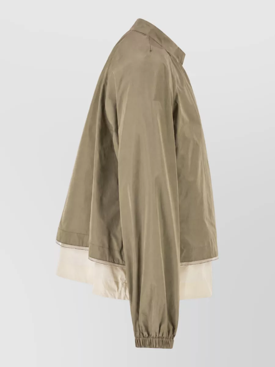 Fabiana Filippi Paneled Lightweight Coat