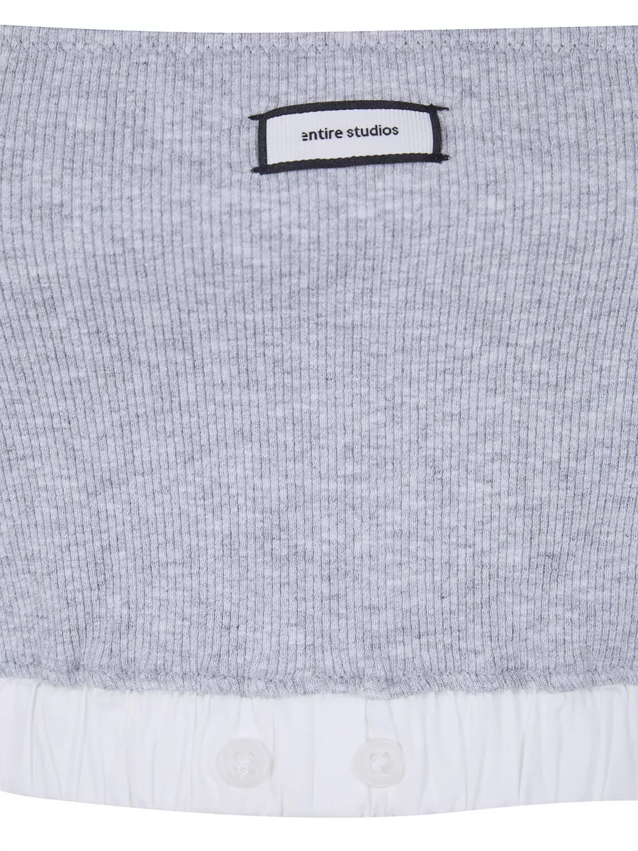 Entire Studios Cotton Lounge Bra