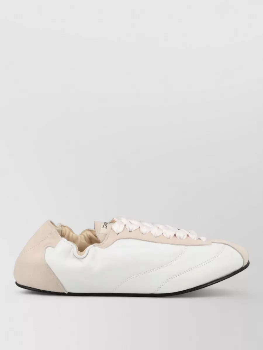 Repetto Lambskin Low-Top Sneakers