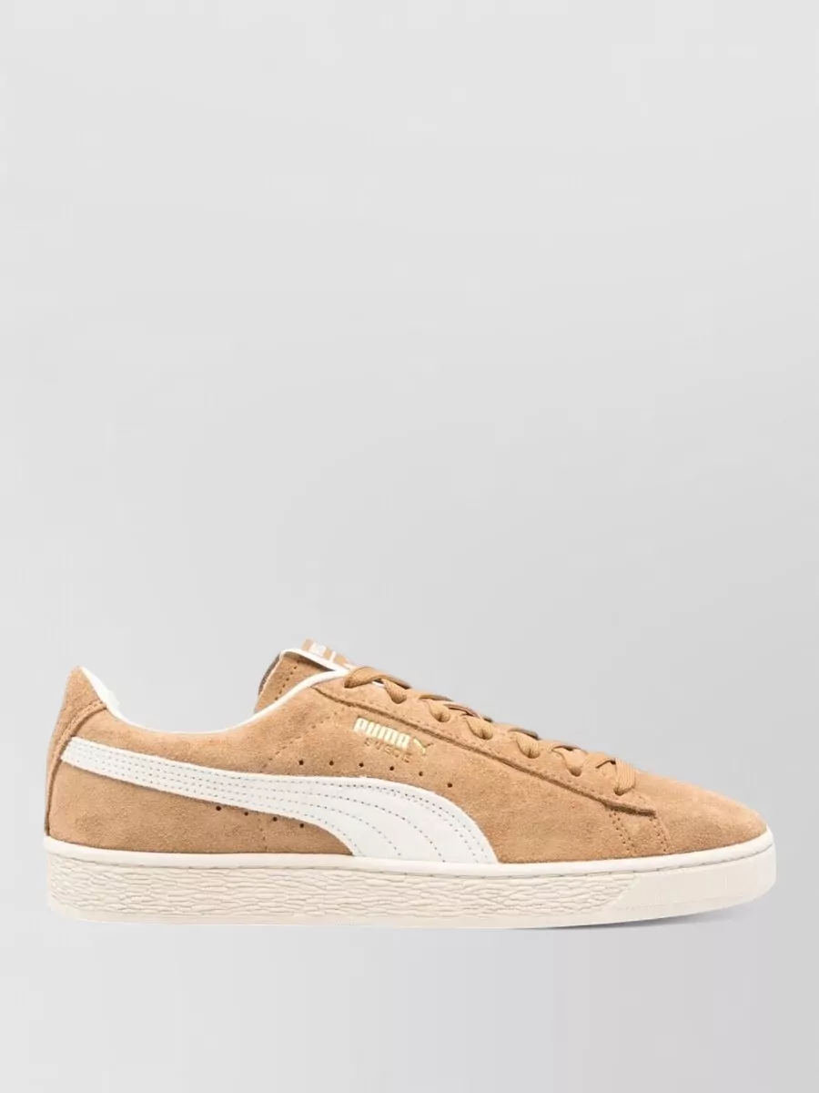 Puma leather lace-up sneakers