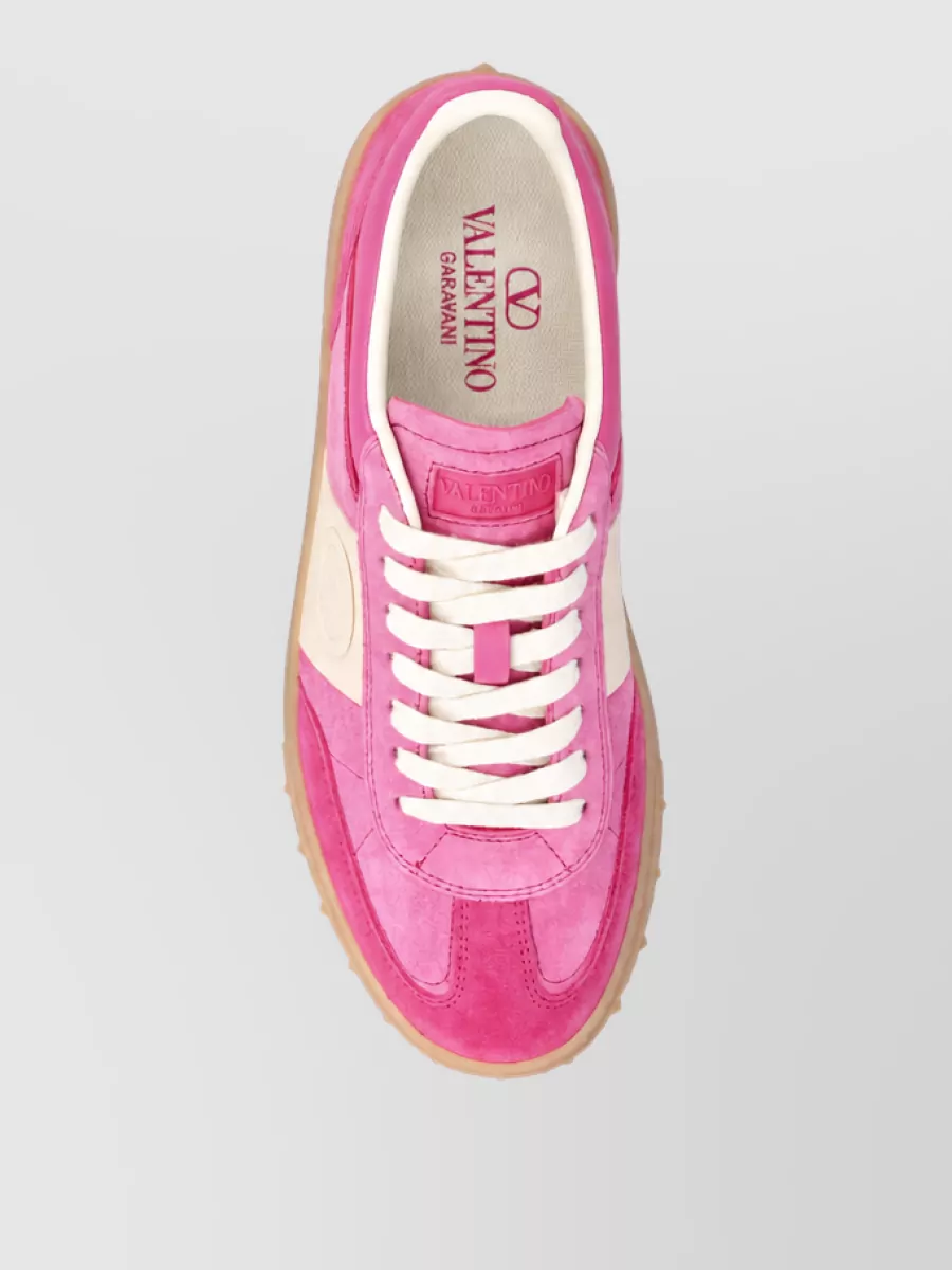 Valentino Garavani Leather Low-Top Sneakers
