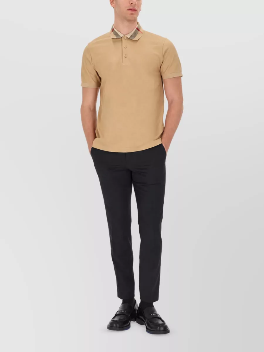 Burberry Cotton Polo Shirt