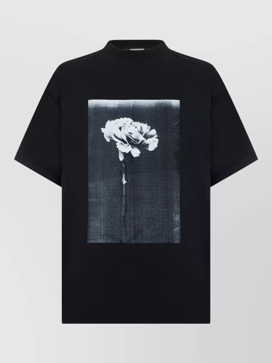 Balenciaga oversized cotton graphic t-shirt