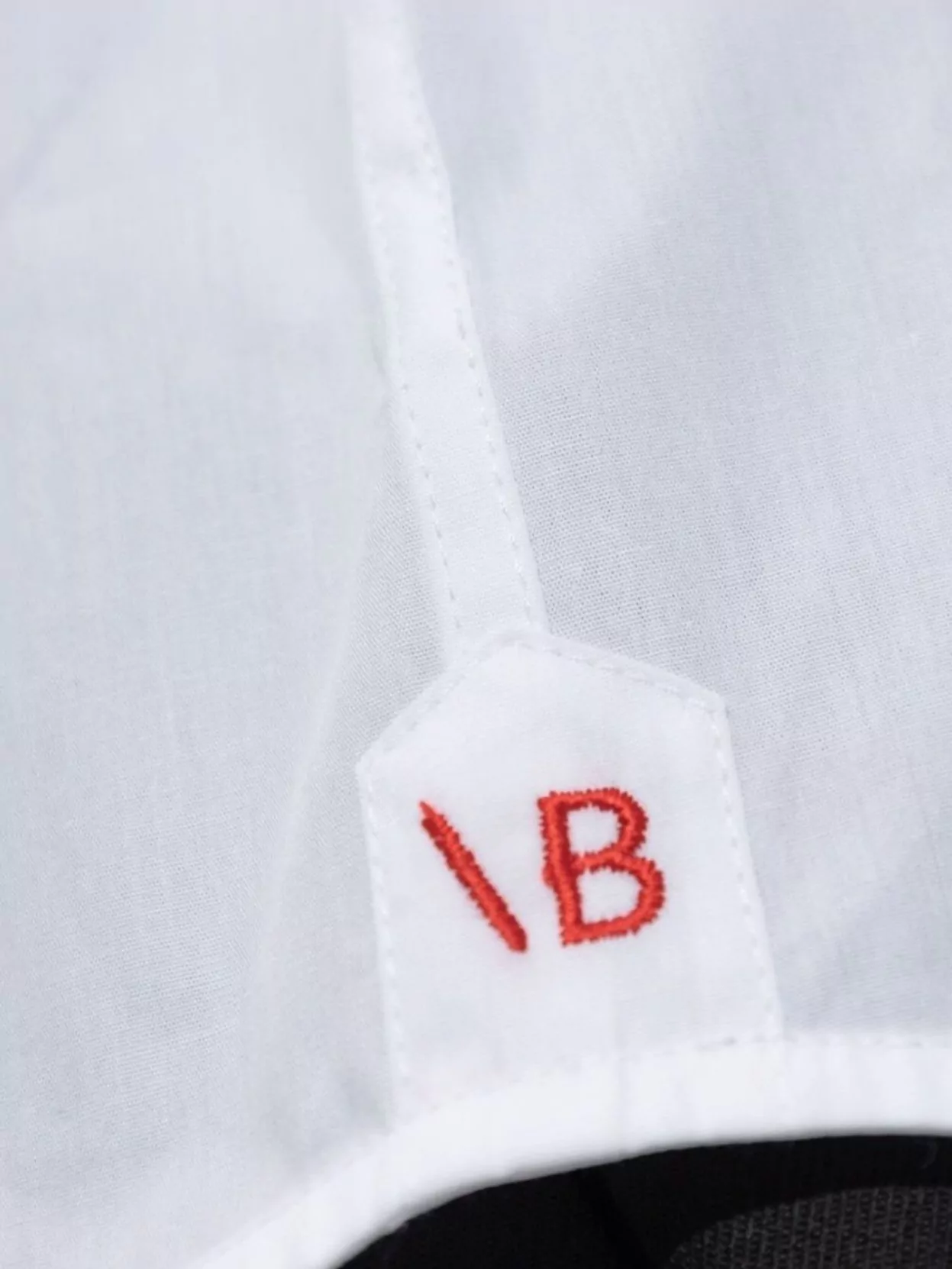 Victoria Beckham Back Pleat Shirt Embroidered Detail