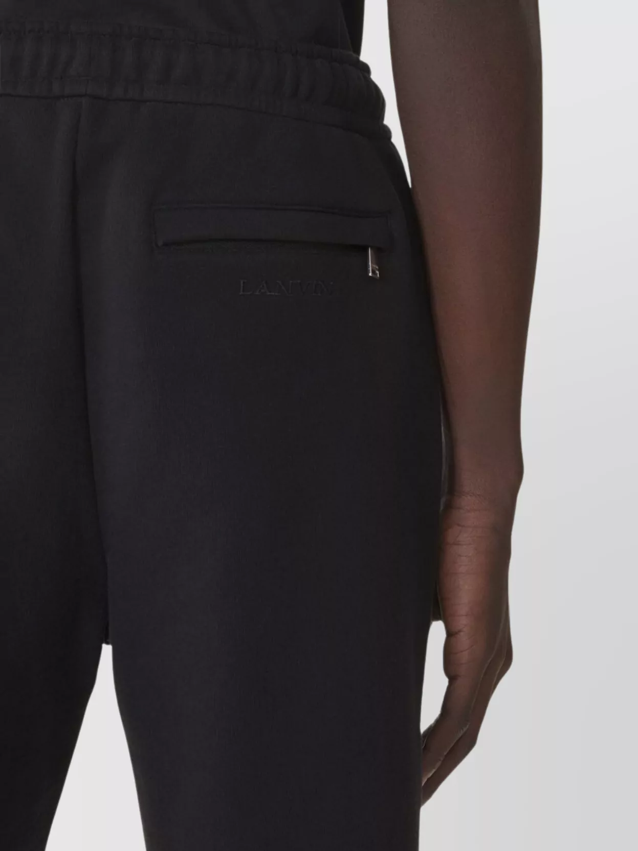 Lanvin Straight Trousers With Elastic Waistband And Pockets
