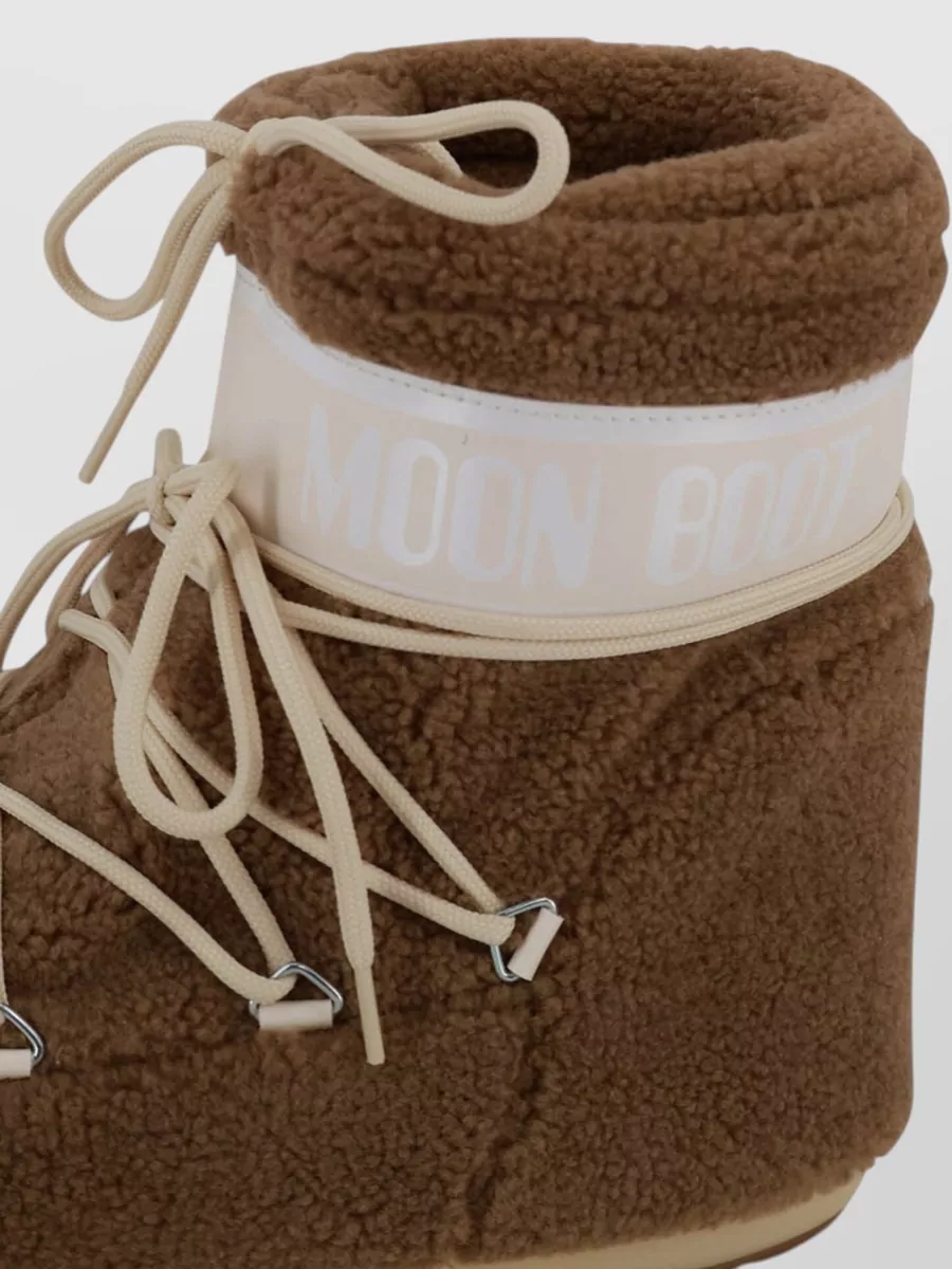 Moon Boot Fleece Ankle Boots
