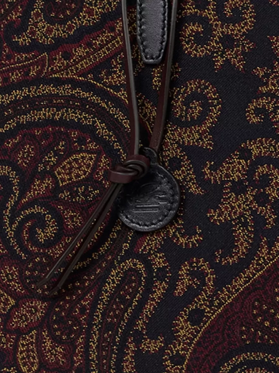 Etro Love Trotter Canvas Shoulder Bag