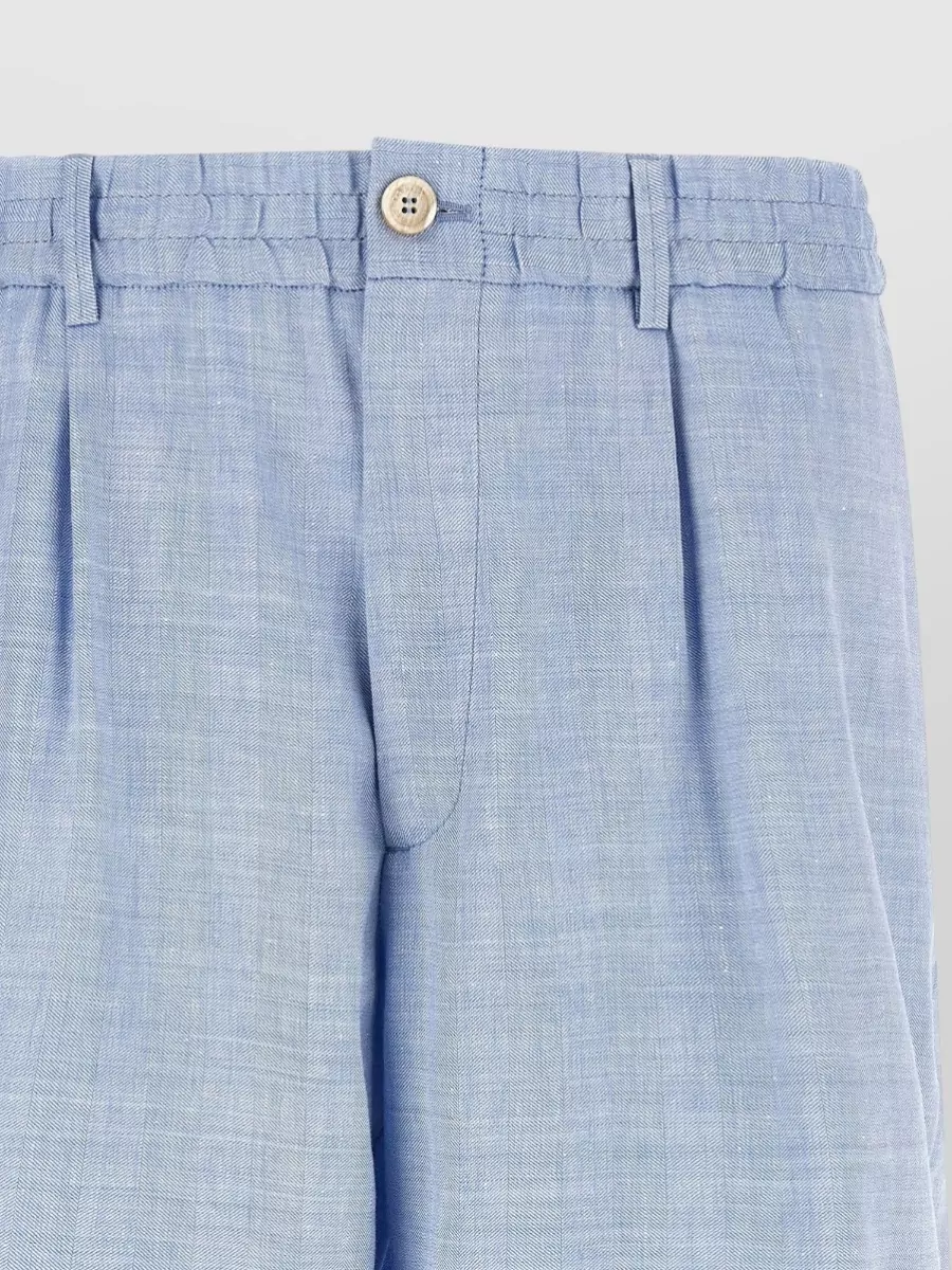 Brunello Cucinelli Chevron Bermuda Shorts