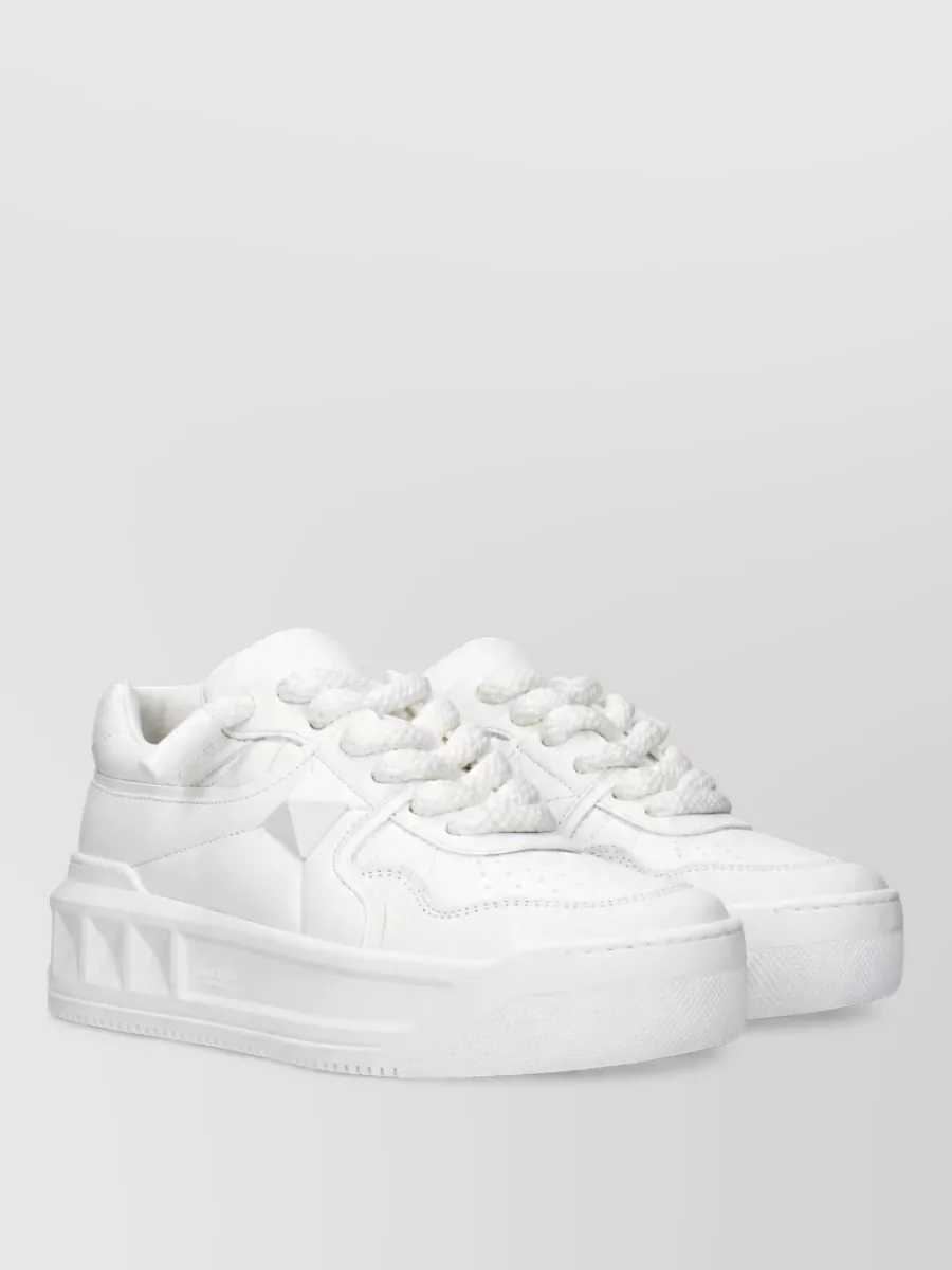 Valentino Garavani Leather Low-Top Sneakers