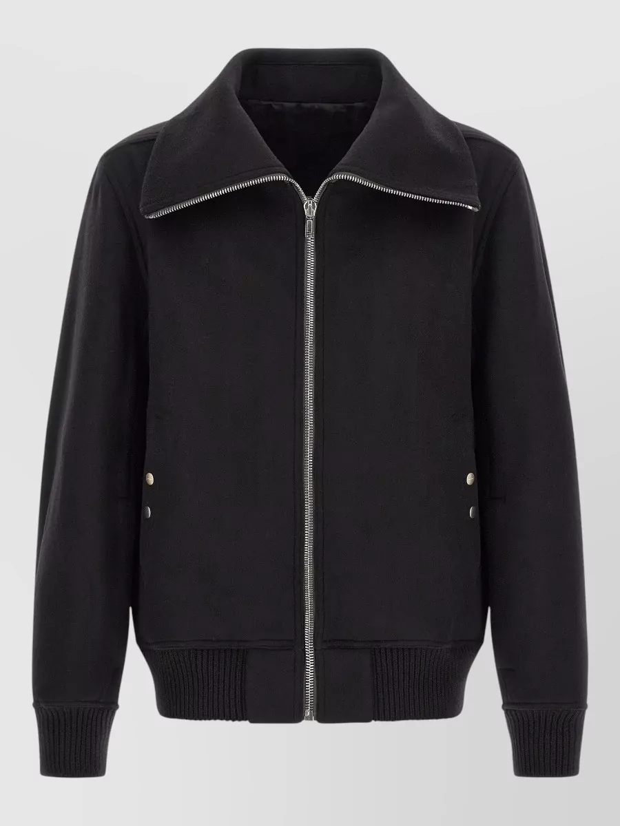 Rick Owens virgin wool padded bomber jacket