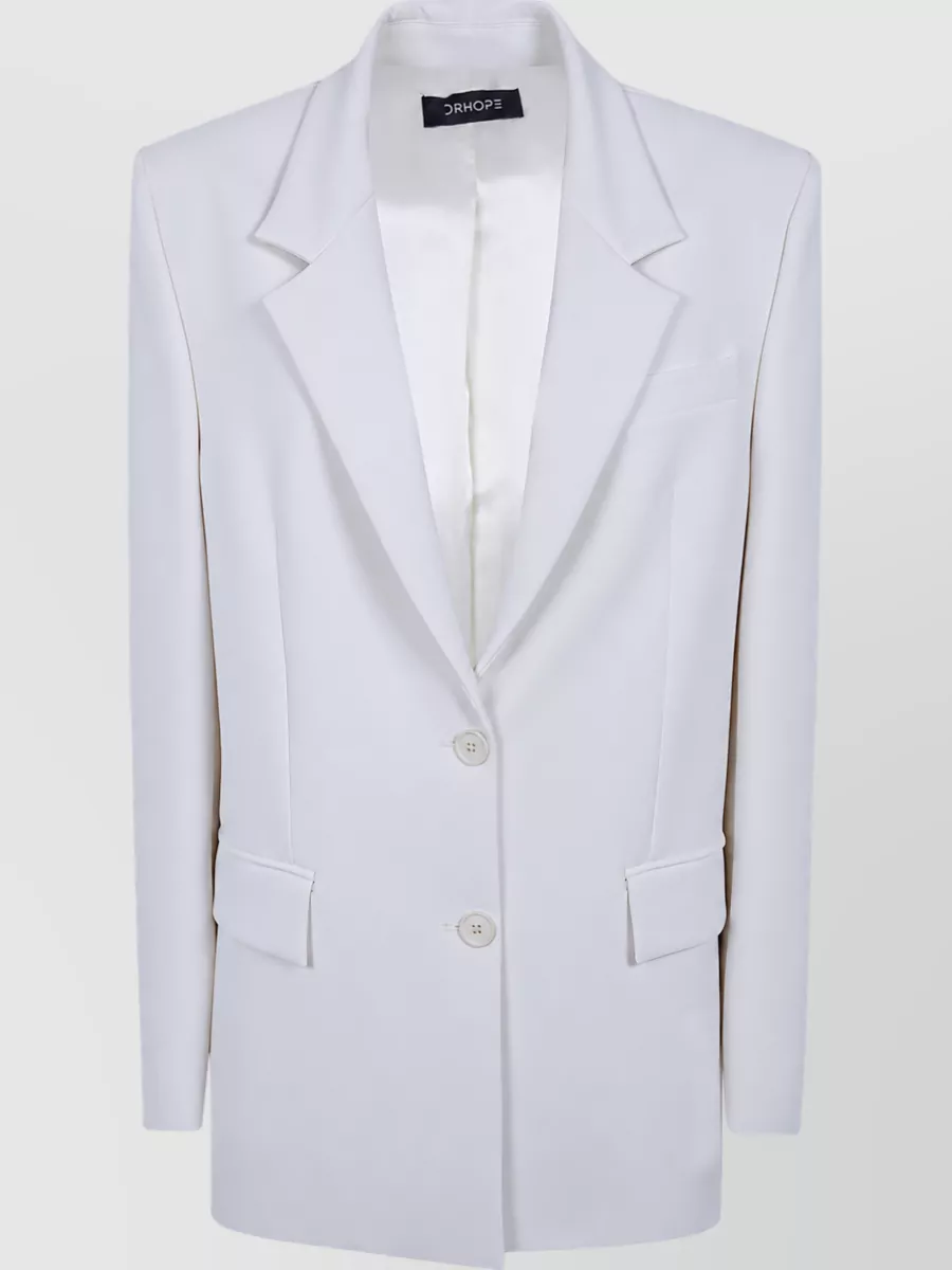 DrHope oversized single-breasted suit jacket