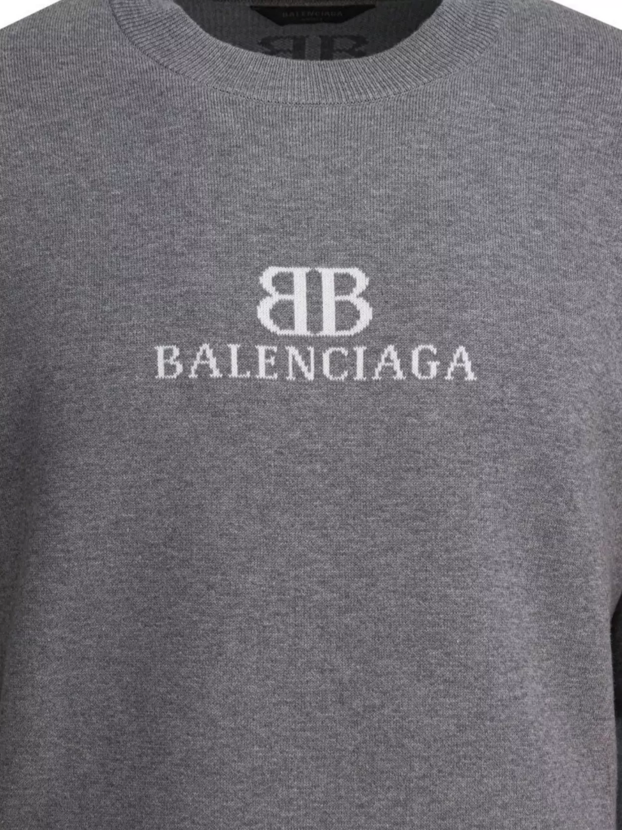 Balenciaga Crew Neck Knitwear Sweaters