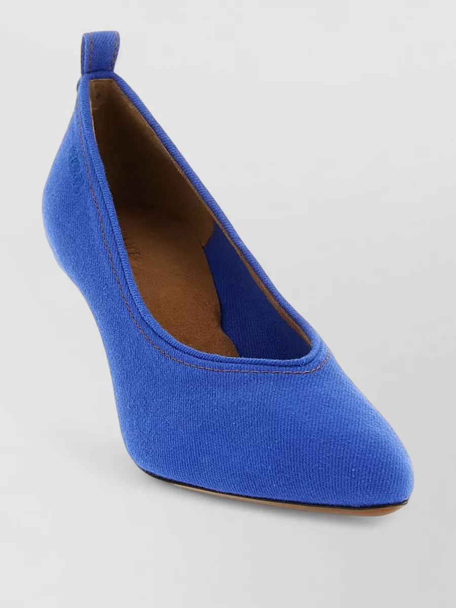 Versace denim pumps
