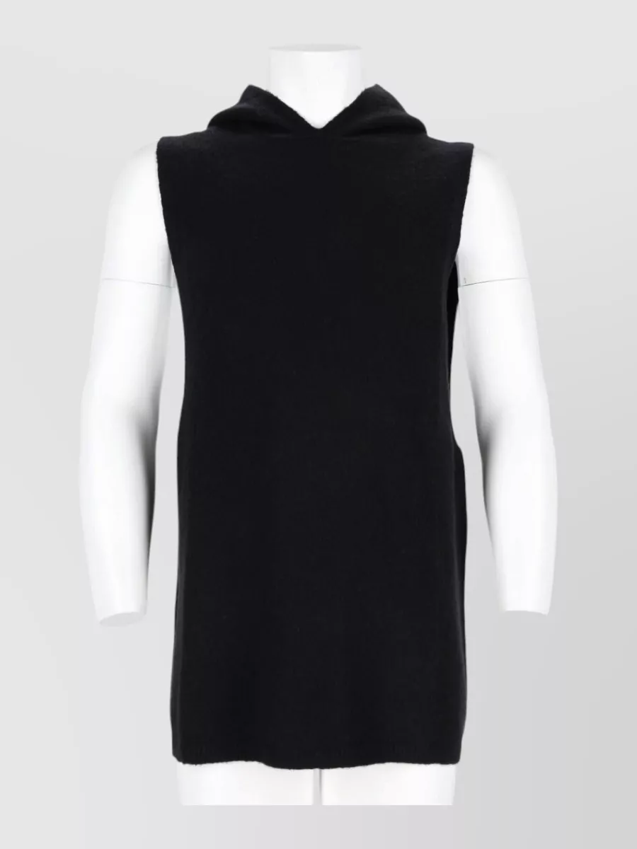 Rick Owens cashmere sleeveless knit jumper
