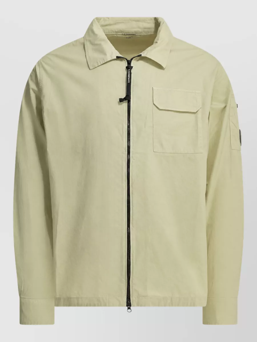 C.P. Company organic cotton overshirt jacket