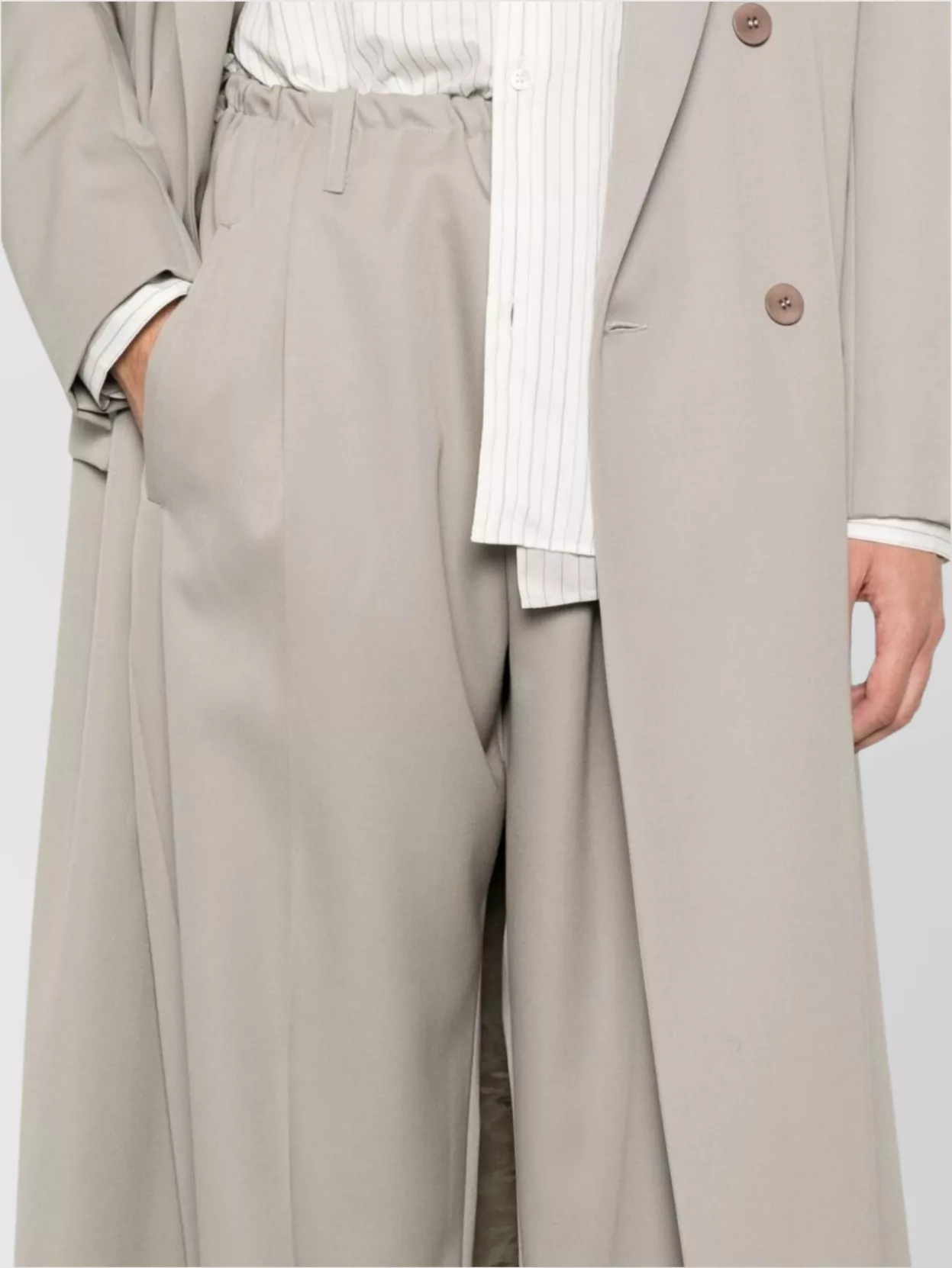 Magliano People's Pants Cuffed Hem