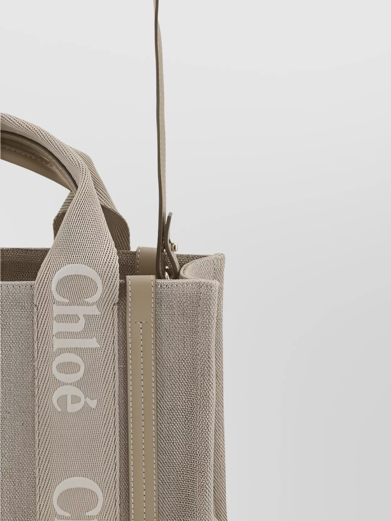 Chloé Tote Bag With Rectangular Shape And Top Handles