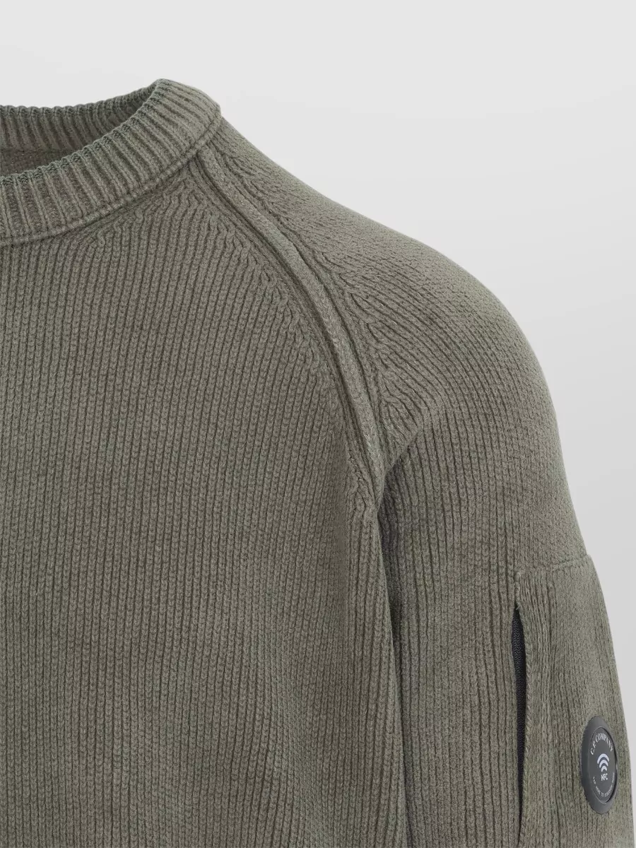 C.p. Company Chenille Crewneck Sweater