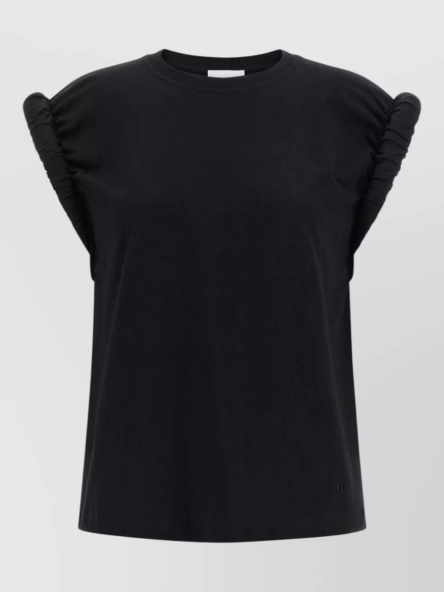 Nude Cotton Jersey Short-Sleeve T-Shirt