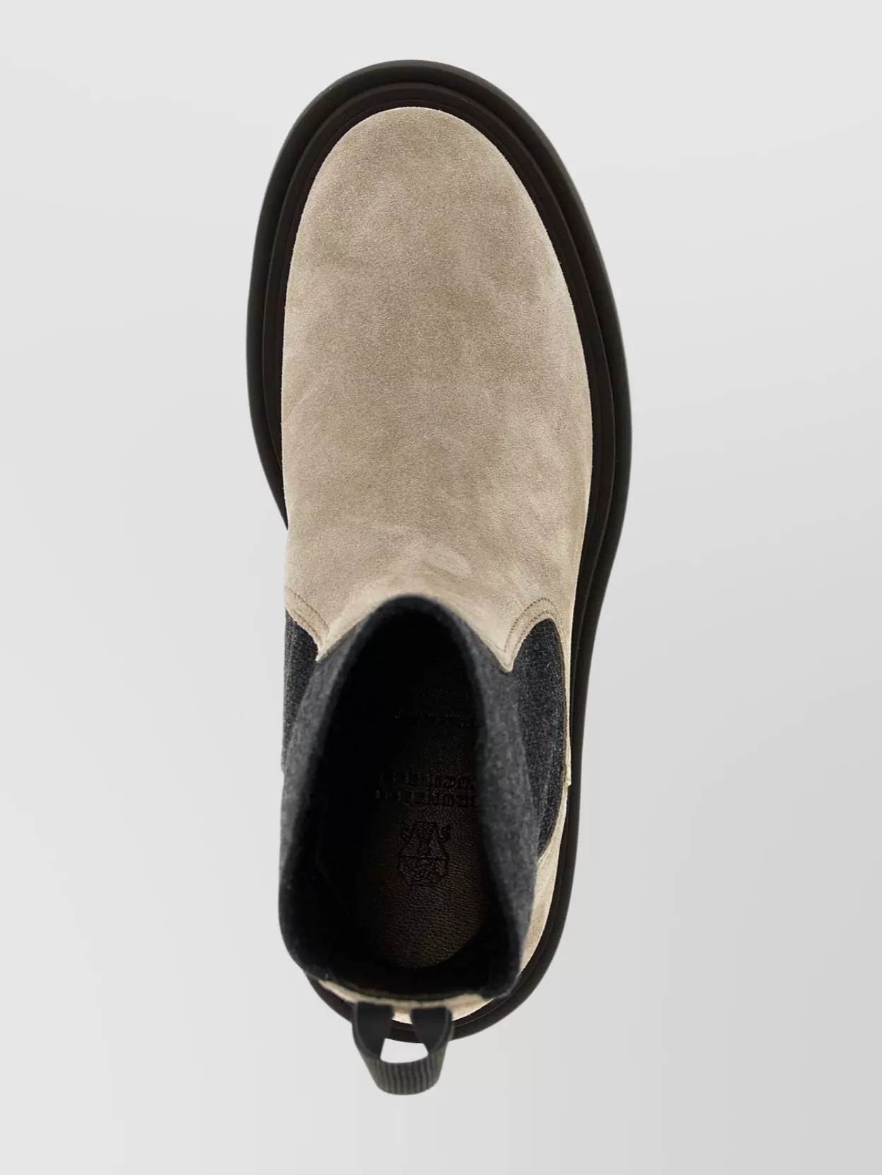 Brunello Cucinelli Loop Detail Ankle Boots With Chunky Sole