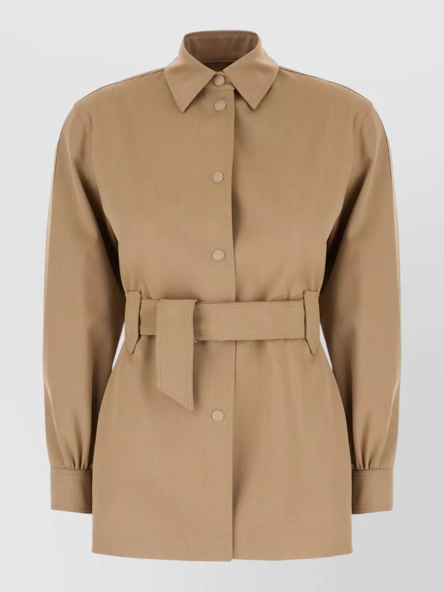 Max Mara Virgin wool shirt jacket