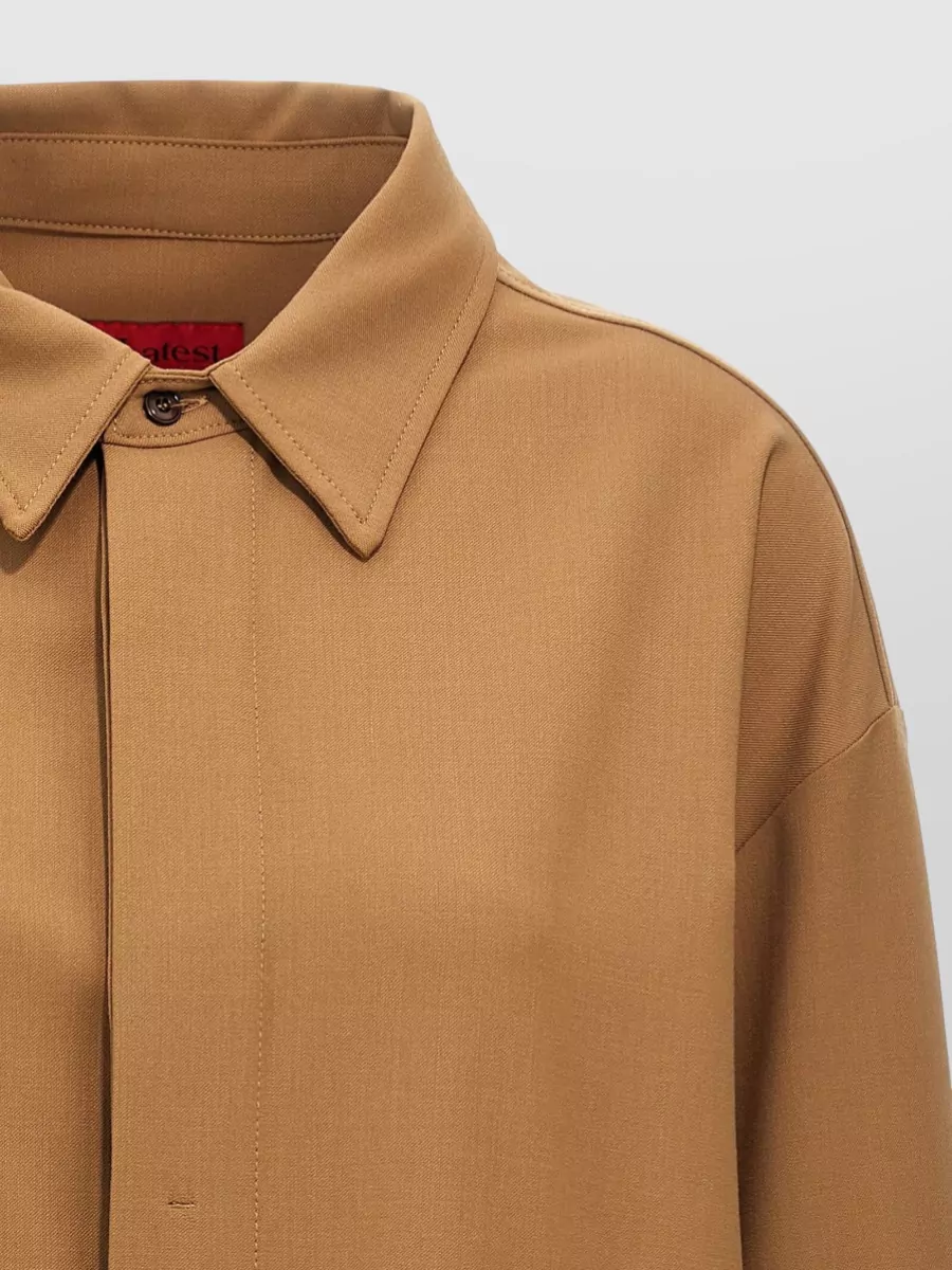 Thelatest Wool-Blend Long-Sleeve Shirt