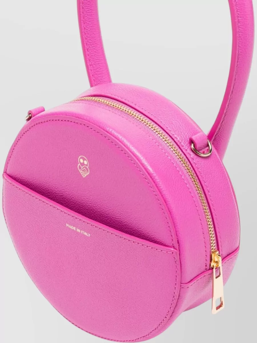Az Factory Leather Grained Mini Clutch Bag