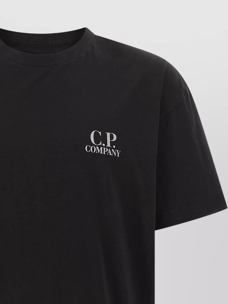 C.p. Company Logo-Print Cotton Short-Sleeve T-Shirt