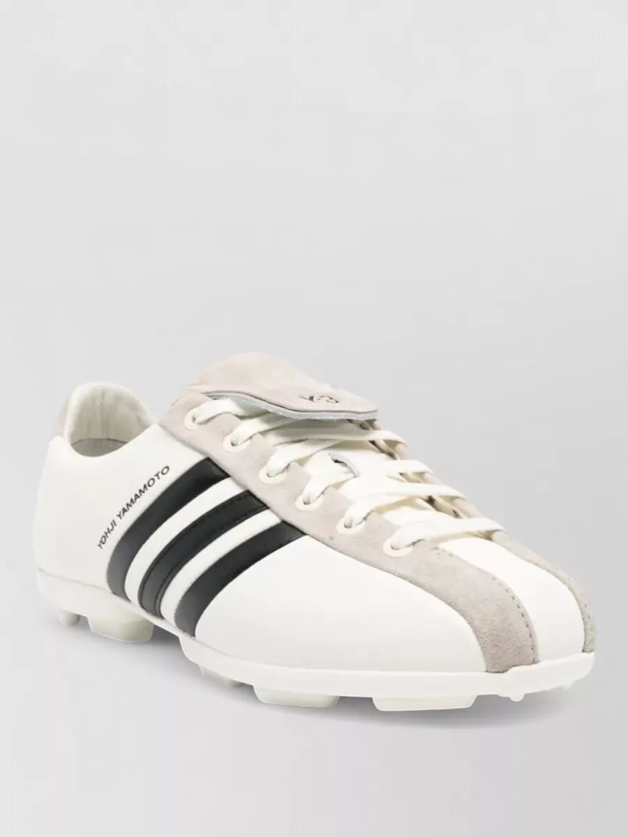 Y-3 Leather Low-Top Sneakers