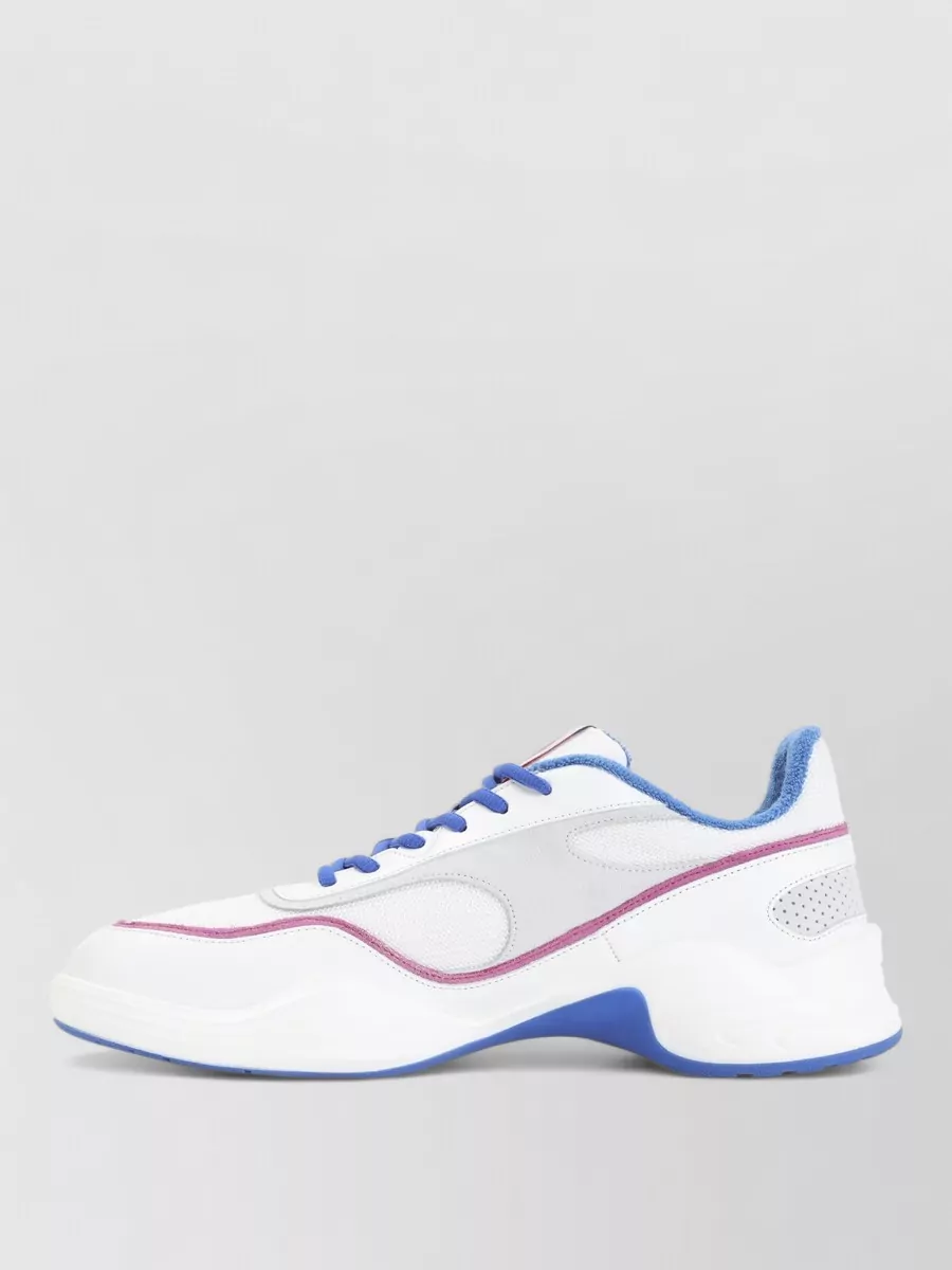 Casablanca Leather Low-Top Sneakers
