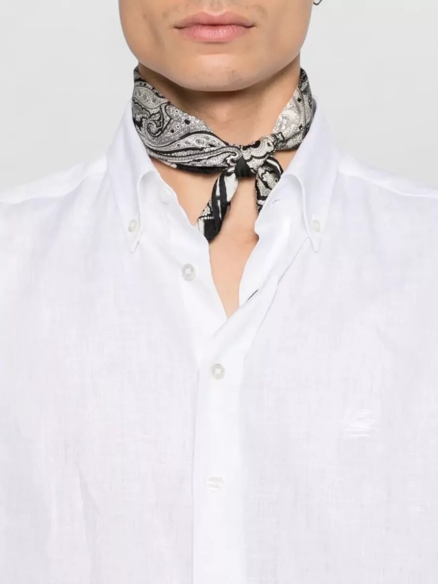 Etro Shirt Long Sleeves Button Down Collar