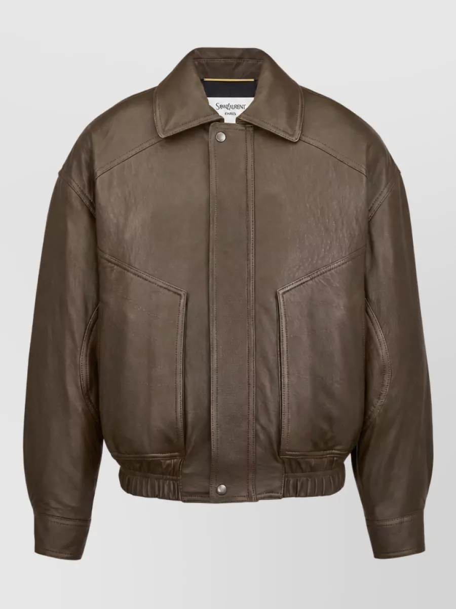 Saint Laurent leather jacket