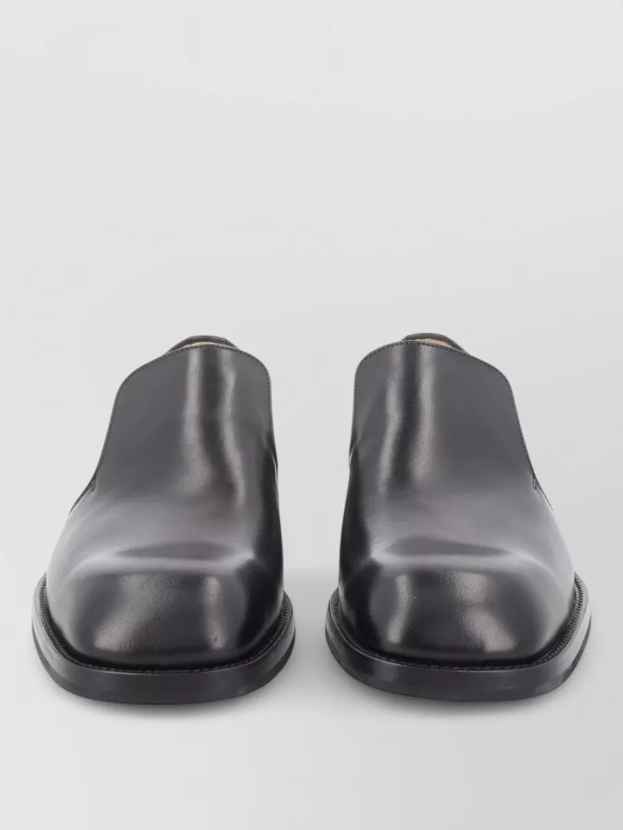 Lemaire leather derby shoes