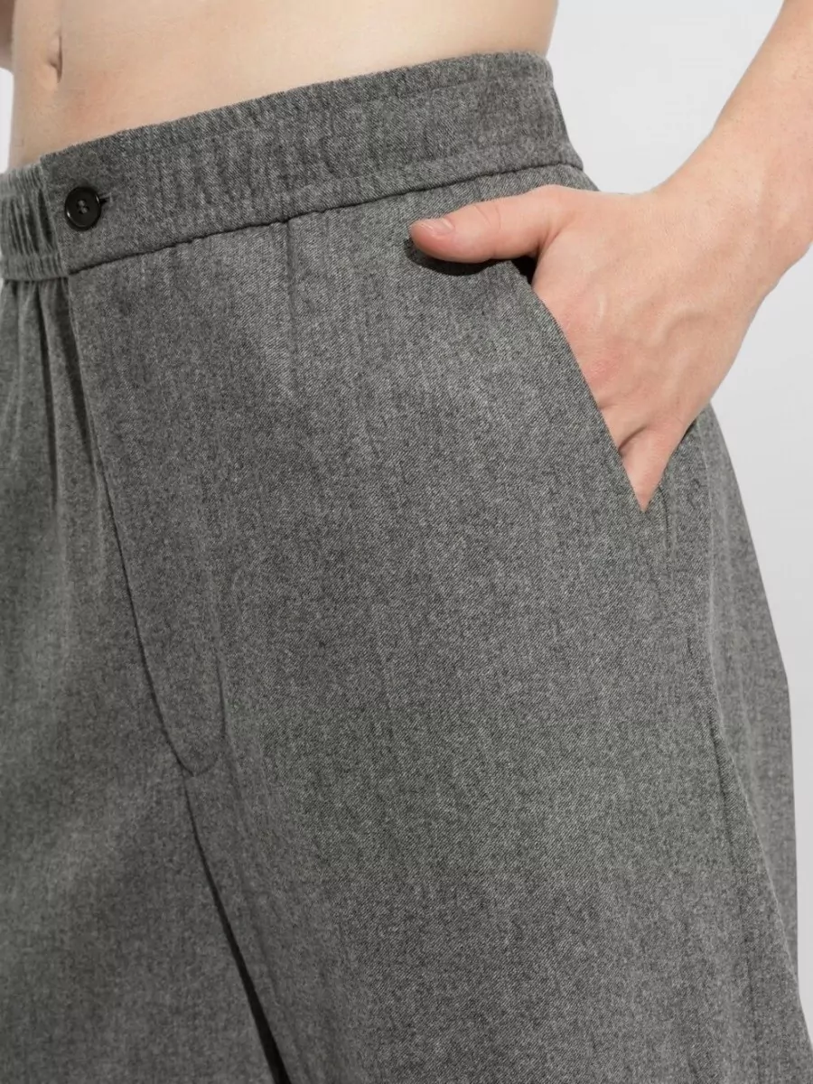 Giorgio Armani Cashmere Wide-Leg Trousers