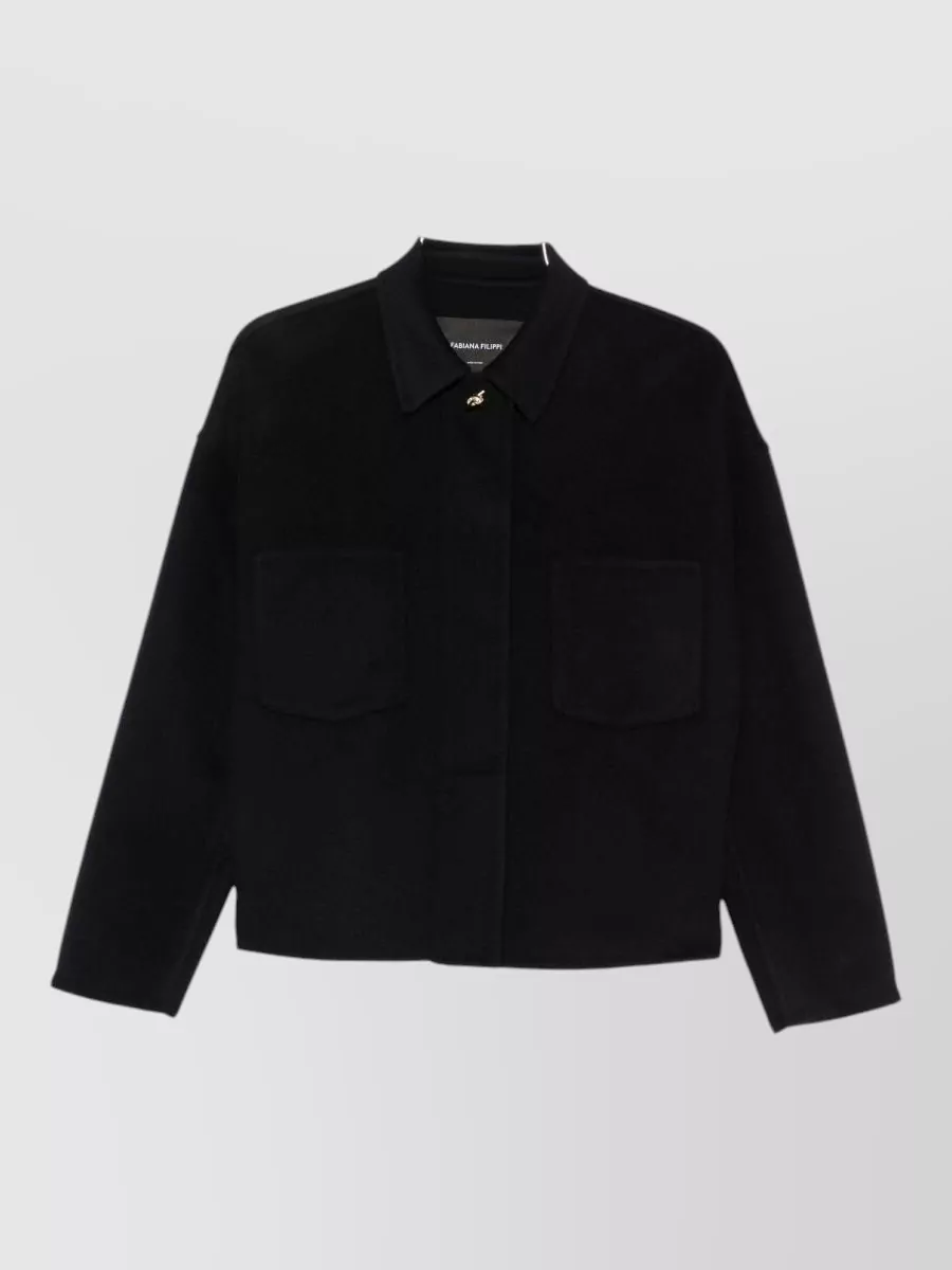 Fabiana Filippi Wool fitted jacket