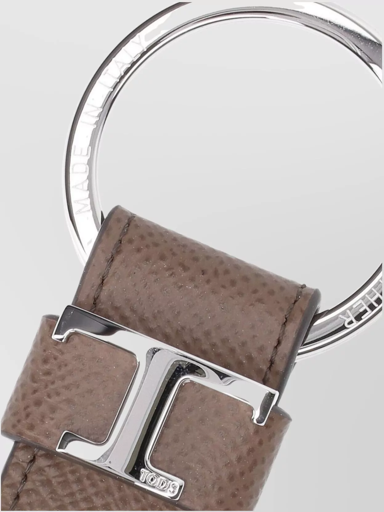 Tod's Leather Key Holders Metal Ring