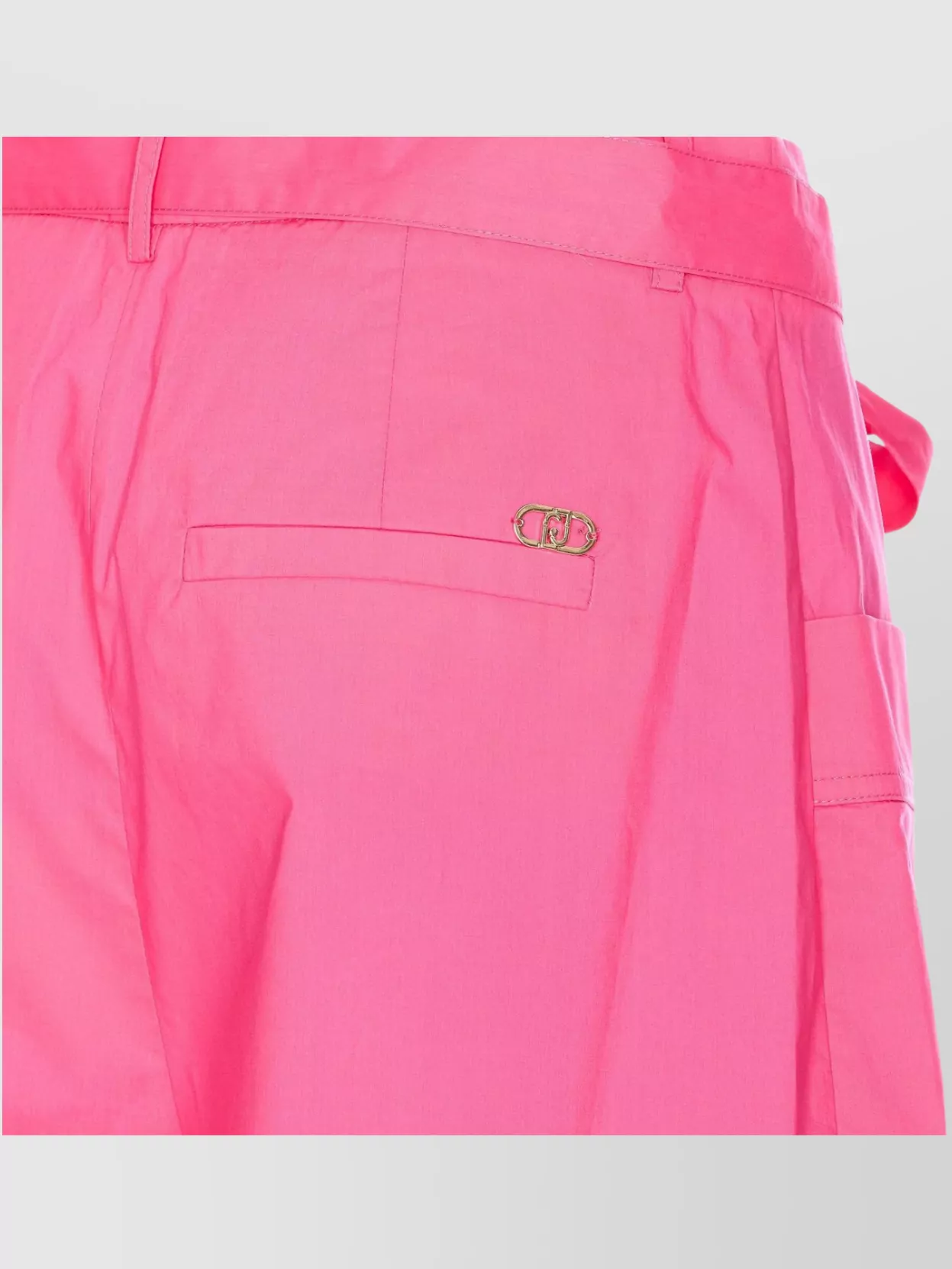 Liu •jo Trousers With Belted Waist And Pockets