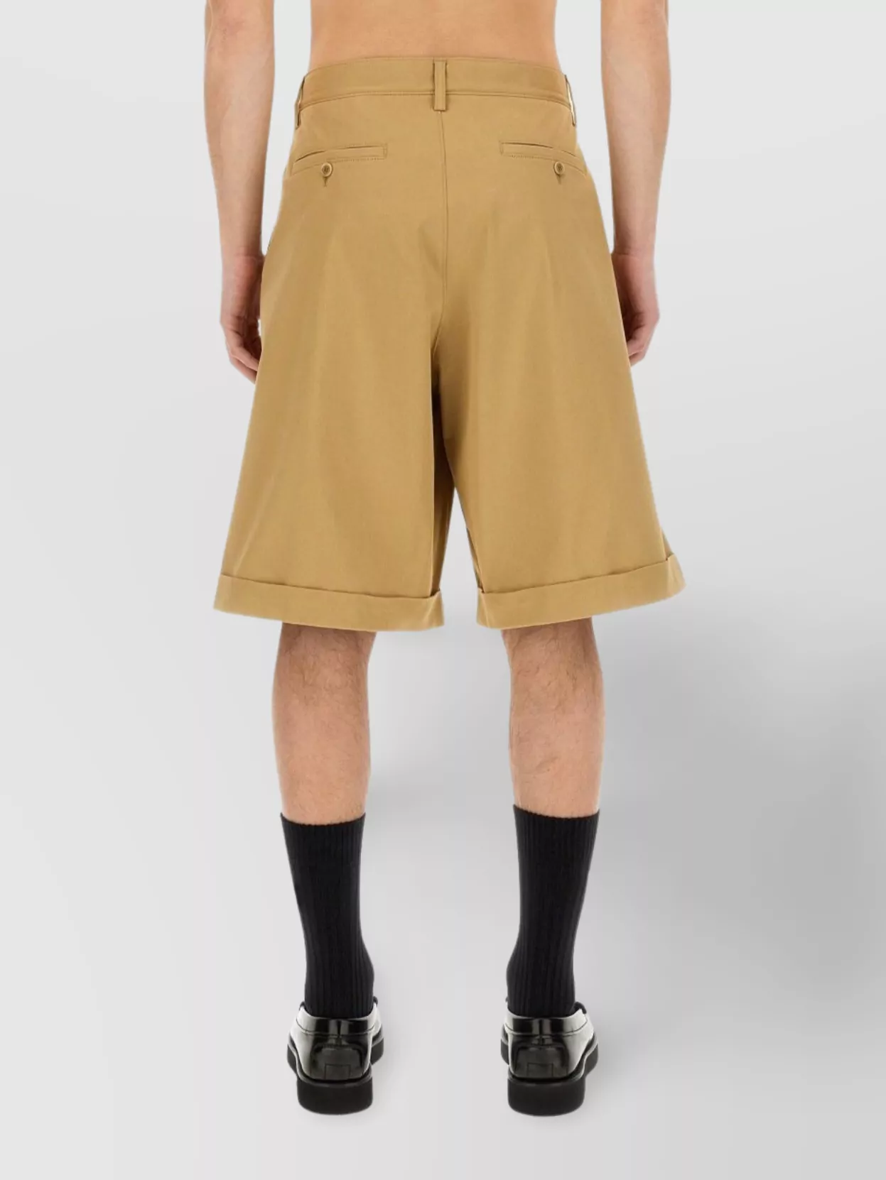 Moschino Cargo Bermuda Shorts Paint Splatter