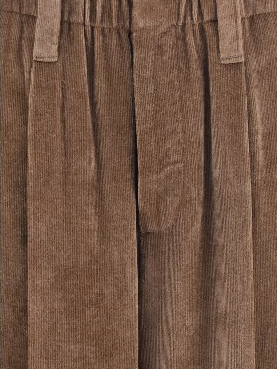 Brunello Cucinelli Cashmere Viscose Ankle-Length Pants