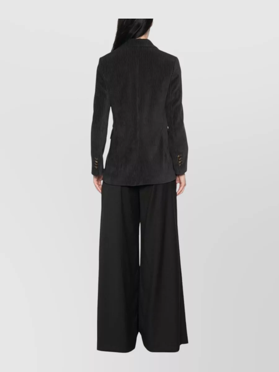 Circolo 1901 Cotton Corduroy Double-Breasted Suit Jacket