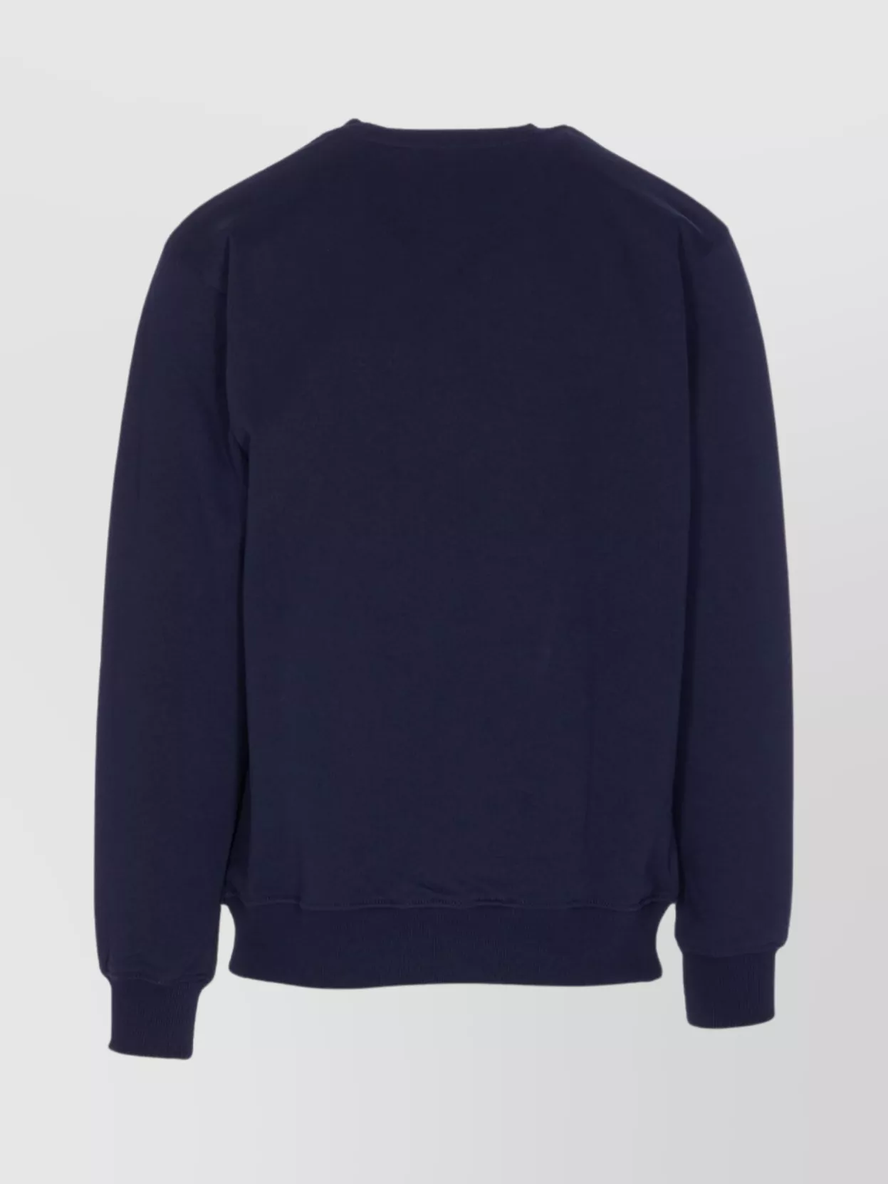 Drôle De Monsieur Graphic Print Crewneck Long Sleeve Sweater In Blue
